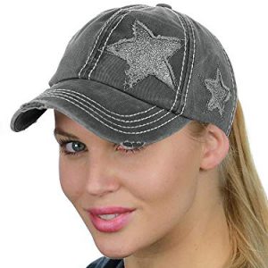 ponycap-ponytail-glitter-star-distressed-baseball-cap