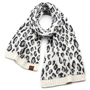 leopard-pattern-oblong-scarf